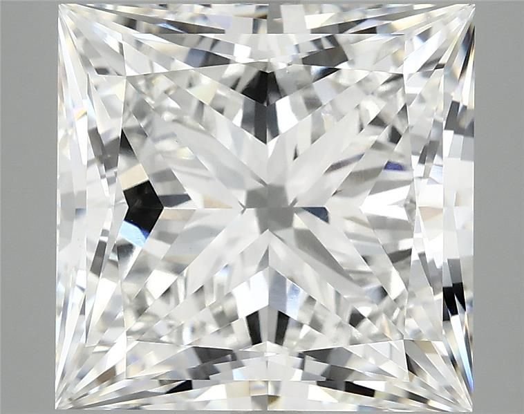8.03ct E VVS2 Rare Carat Ideal Cut Princess Lab Grown Diamond