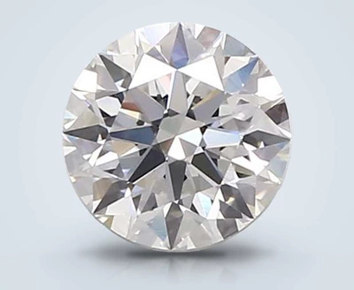 1.24ct F VS1 Rare Carat Ideal Cut Round Lab Grown Diamond