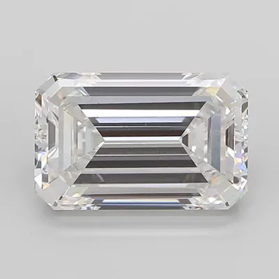 10.01ct E VS1 Excellent Cut Emerald Lab Grown Diamond