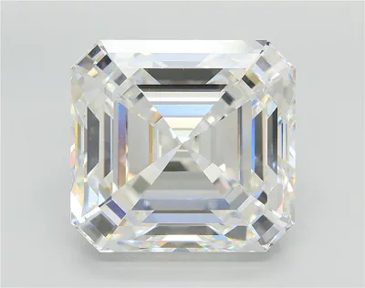 15.03ct F VVS2 Very Good Cut Asscher Lab Grown Diamond