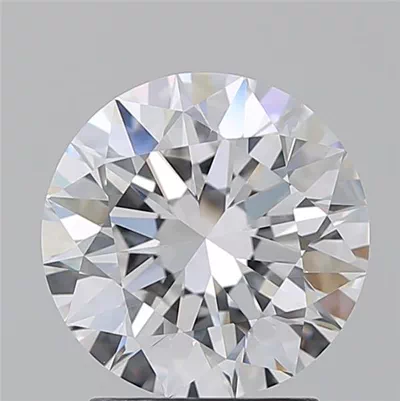 2.33ct E FL Rare Carat Ideal Cut Round Diamond