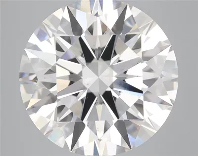 6.72ct G VS2 Rare Carat Ideal Cut Round Lab Grown Diamond