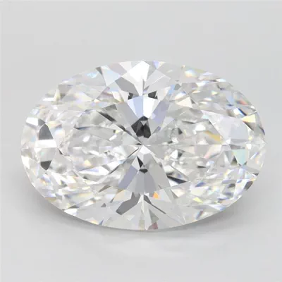 2.40ct D VVS1 Rare Carat Ideal Cut Oval Lab Grown Diamond