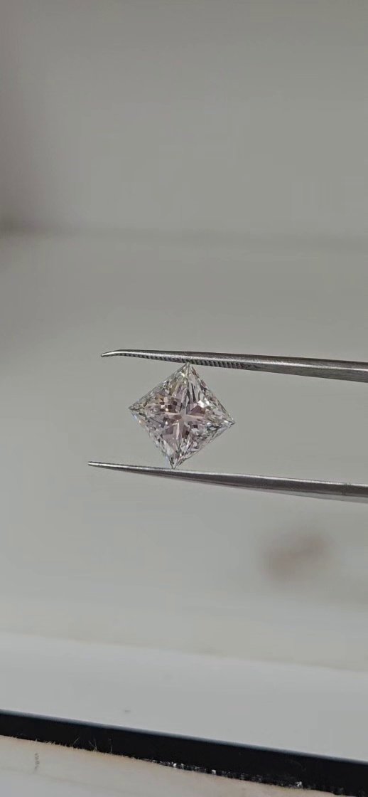 3.03ct G VS1 Very Good Cut Princess Diamond