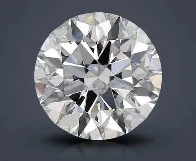 2.41ct E FL Rare Carat Ideal Cut Round Diamond