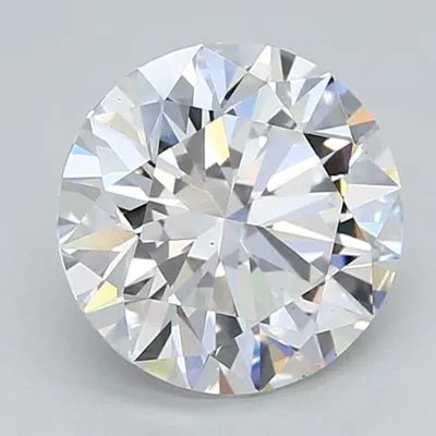 2.30ct E VS1 Rare Carat Ideal Cut Round Lab Grown Diamond