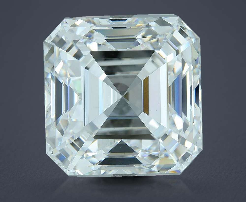 19.01ct E VS1 Very Good Cut Asscher Lab Grown Diamond