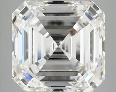8.05ct F VS1 Rare Carat Ideal Cut Asscher Lab Grown Diamond