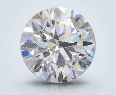 2.06ct D FL Rare Carat Ideal Cut Round Lab Grown Diamond