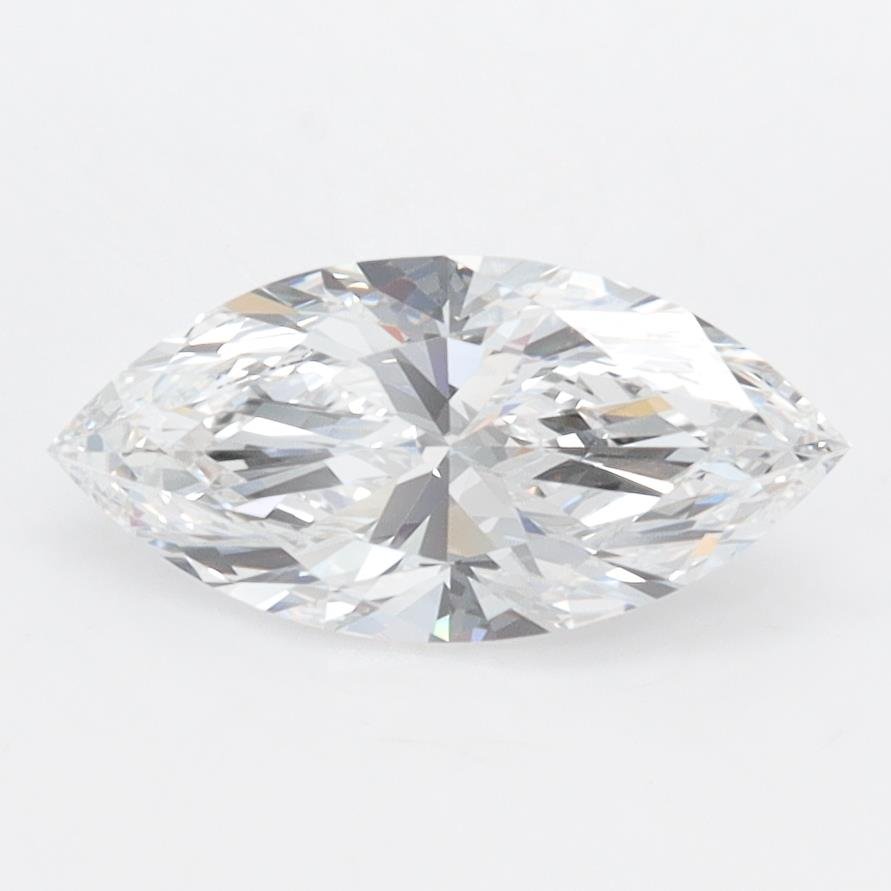1.06ct D IF Rare Carat Ideal Cut Marquise Lab Grown Diamond