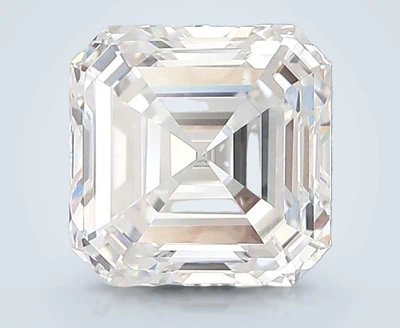 4.09ct E VS1 Rare Carat Ideal Cut Asscher Lab Grown Diamond