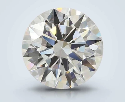 4.23ct D IF Rare Carat Ideal Cut Round Lab Grown Diamond