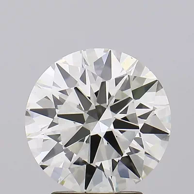 3.02ct J VS1 Excellent Cut Round Lab Grown Diamond