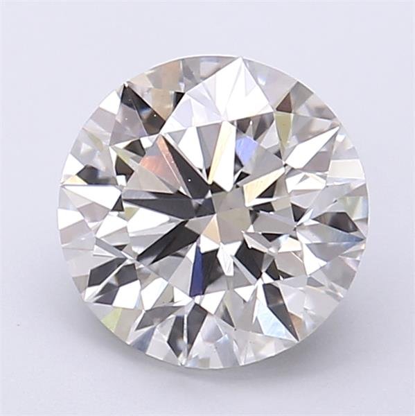 2.08ct F VS1 Rare Carat Ideal Cut Round Lab Grown Diamond