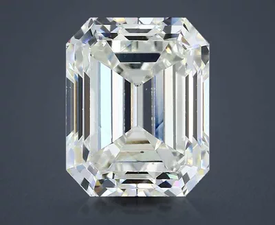 5.67ct K VS2 Very Good Cut Emerald Diamond
