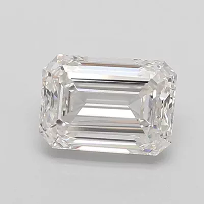 3.03ct G VS1 Rare Carat Ideal Cut Emerald Lab Grown Diamond
