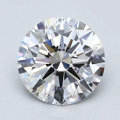 1.72ct E SI1 Rare Carat Ideal Cut Round Diamond