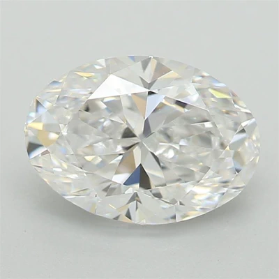1.00ct D VVS2 Rare Carat Ideal Cut Oval Lab Grown Diamond