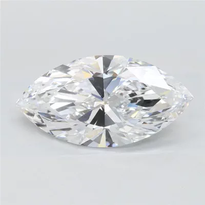 2.03ct D IF Rare Carat Ideal Cut Marquise Lab Grown Diamond