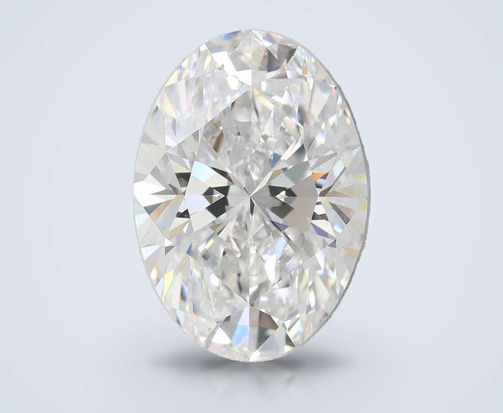 1.09ct D VS2 Rare Carat Ideal Cut Oval Lab Grown Diamond