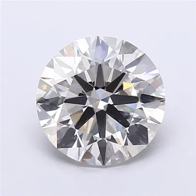 3.06ct G VS1 Rare Carat Ideal Cut Round Lab Grown Diamond