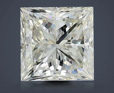 1.50ct J SI2 Very Good Cut Princess Diamond