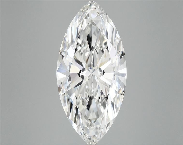 6.05ct F VS1 Rare Carat Ideal Cut Marquise Lab Grown Diamond