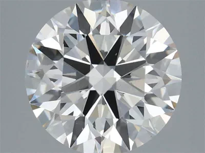 3.11ct I VS1 Rare Carat Ideal Cut Round Lab Grown Diamond