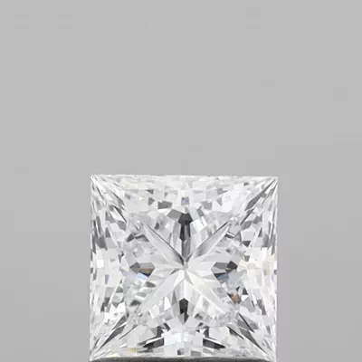 1.10ct E IF Rare Carat Ideal Cut Princess Lab Grown Diamond