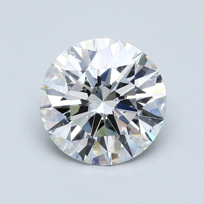 5.35ct G SI1 Rare Carat Ideal Cut Round Diamond