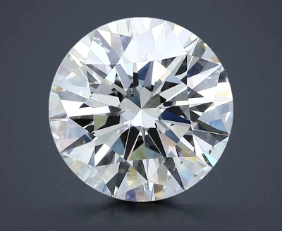 5.35ct G SI1 Rare Carat Ideal Cut Round Diamond
