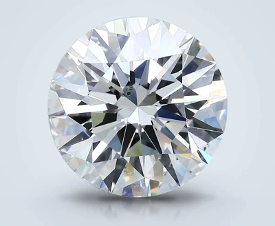 5.35ct G SI1 Rare Carat Ideal Cut Round Diamond