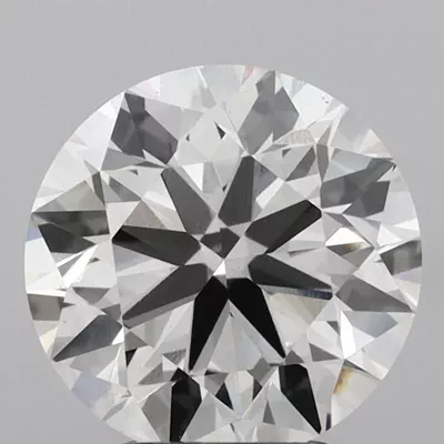 3.45ct H VS1 Excellent Cut Round Lab Grown Diamond