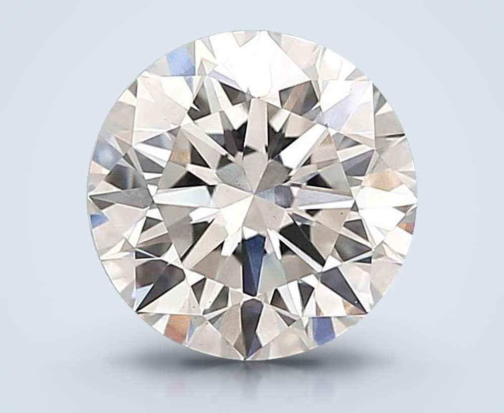 2.10ct G VS1 Rare Carat Ideal Cut Round Lab Grown Diamond