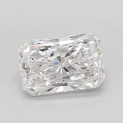 3.06ct E VS1 Rare Carat Ideal Cut Radiant Lab Grown Diamond