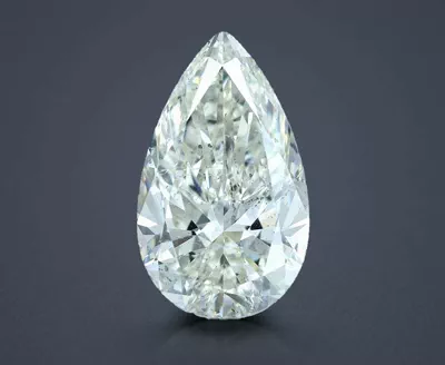 8.50ct J SI2 Rare Carat Ideal Cut Pear Diamond