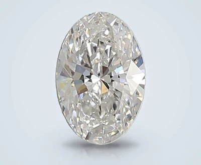 0.90ct F VS1 Rare Carat Ideal Cut Oval Lab Grown Diamond