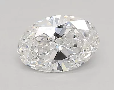 0.73ct D VVS1 Rare Carat Ideal Cut Oval Lab Grown Diamond