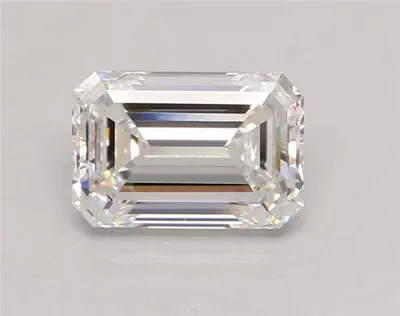 3.03ct E VS1 Rare Carat Ideal Cut Emerald Lab Grown Diamond