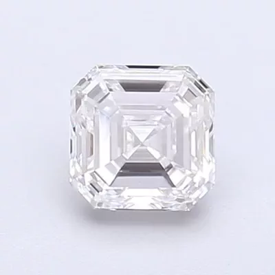 0.80ct E VS1 Very Good Cut Asscher Lab Grown Diamond