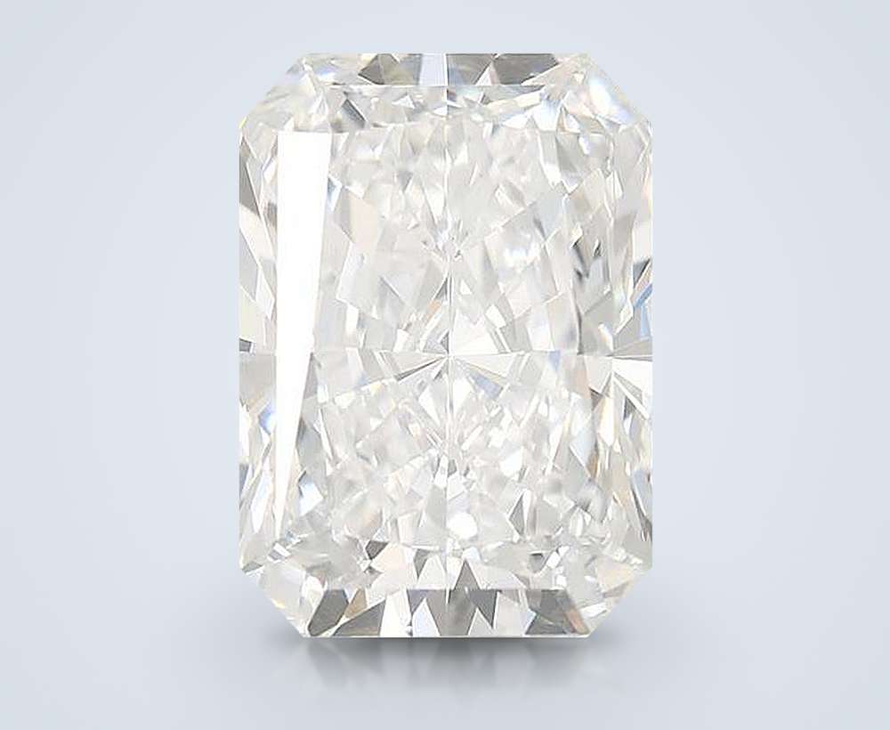 3.04ct E VS1 Rare Carat Ideal Cut Radiant Lab Grown Diamond