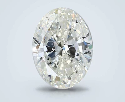 3.01ct J SI2 Rare Carat Ideal Cut Oval Diamond