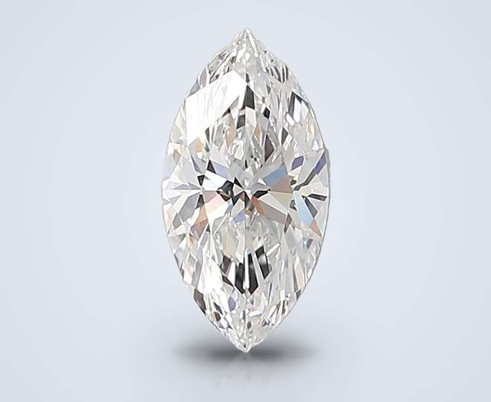2.52ct E VVS2 Rare Carat Ideal Cut Marquise Lab Grown Diamond