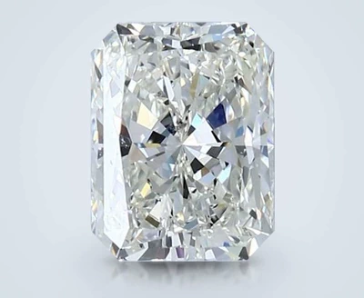 2.00ct J SI2 Rare Carat Ideal Cut Radiant Diamond