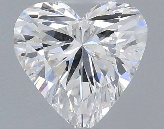 0.62ct D VVS2 Rare Carat Ideal Cut Heart Lab Grown Diamond