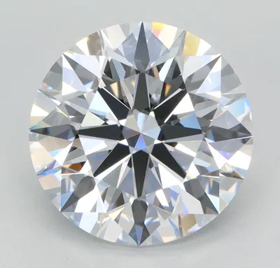 4.26ct E IF Rare Carat Ideal Cut Round Lab Grown Diamond