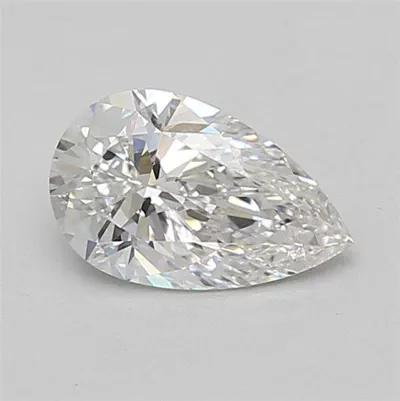 0.96ct E VVS2 Rare Carat Ideal Cut Pear Lab Grown Diamond