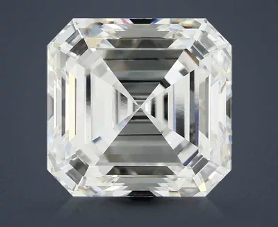 8.02ct F VS1 Rare Carat Ideal Cut Asscher Lab Grown Diamond