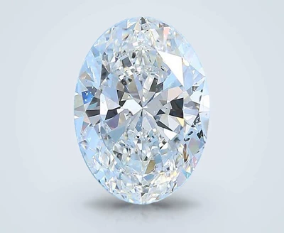 2.51ct F SI2 Rare Carat Ideal Cut Oval Diamond