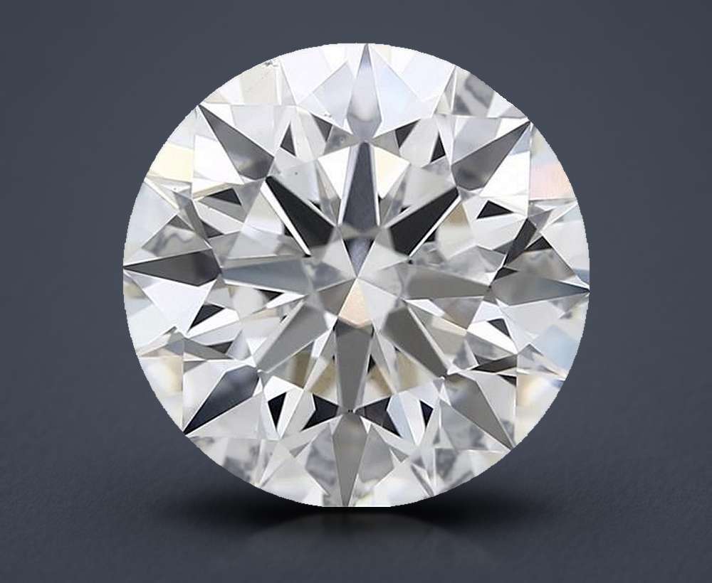 6.10ct H VS1 Rare Carat Ideal Cut Round Lab Grown Diamond
